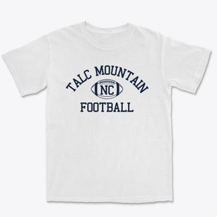 Talc Mountain North Carolina Football Premium Heavyweight T-shirt