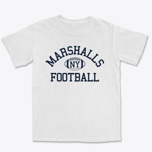 Marshalls New York Football Premium Heavyweight T-shirt