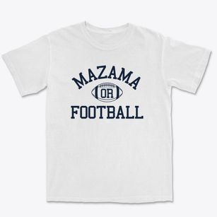 Mazama Oregon Football Premium Heavyweight T-shirt