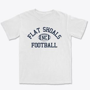 Flat Shoals North Carolina Football Premium Heavyweight T-shirt