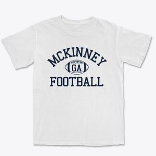 Mckinney Georgia Football Premium Heavyweight T-shirt