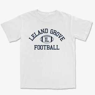 Leland Grove Illinois Football Premium Heavyweight T-shirt
