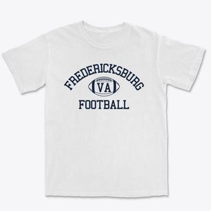 Fredericksburg Virginia Football Premium Heavyweight T-shirt
