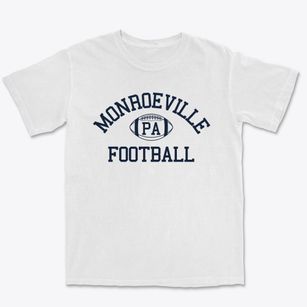 Monroeville Pennsylvania Football Premium Heavyweight T-shirt