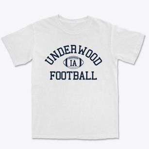 Underwood Iowa Football Premium Heavyweight T-shirt