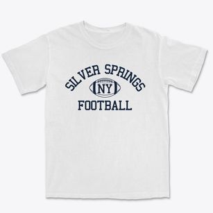 Silver Springs New York Football Premium Heavyweight T-shirt