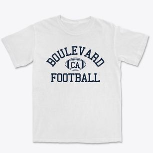 Boulevard California Football Premium Heavyweight T-shirt