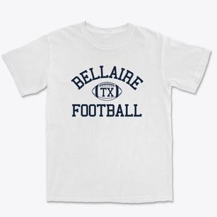 Bellaire Texas Football Premium Heavyweight T-shirt