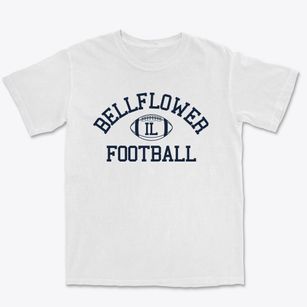Bellflower Illinois Football Premium Heavyweight T-shirt
