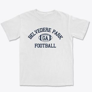 Belvedere Park Georgia Football Premium Heavyweight T-shirt