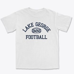 Lake George Minnesota Football Premium Heavyweight T-shirt