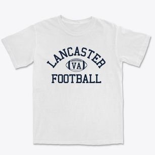 Lancaster Virginia Football Premium Heavyweight T-shirt