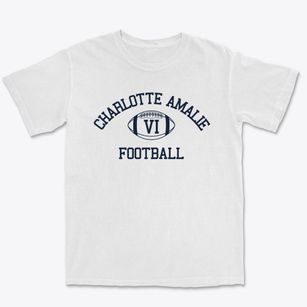 Charlotte Amalie Virgin Islands Football Premium Heavyweight T-shirt