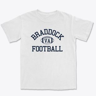 Braddock Virginia Football Premium Heavyweight T-shirt