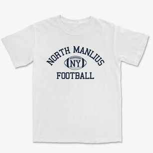 North Manlius New York Football Premium Heavyweight T-shirt