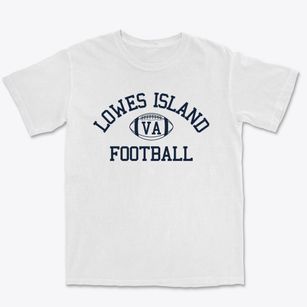 Lowes Island Virginia Football Premium Heavyweight T-shirt