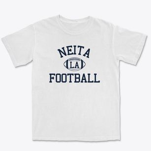 Neita Louisiana Football Premium Heavyweight T-shirt