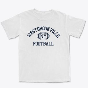 Westbrookville New York Football Premium Heavyweight T-shirt
