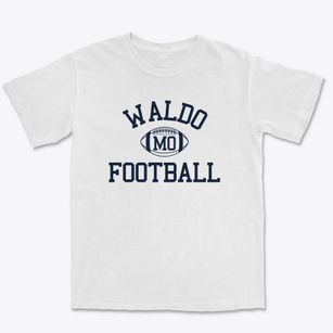 Waldo Missouri Football Premium Heavyweight T-shirt