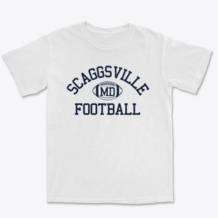 Scaggsville Maryland Football Premium Heavyweight T-shirt