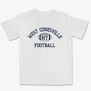 West Conesville New York Football Premium Heavyweight T-shirt