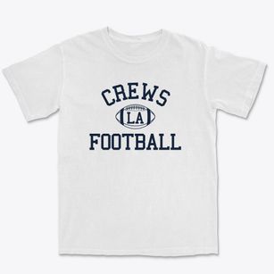 Crews Louisiana Football Premium Heavyweight T-shirt