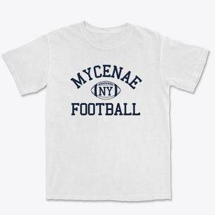 Mycenae New York Football Premium Heavyweight T-shirt