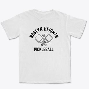 Roslyn Heights New York Pickleball Premium Heavyweight T-shirt