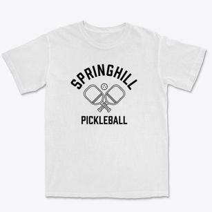Springhill Oklahoma Pickleball Premium Heavyweight T-shirt