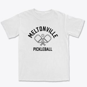 Meltonville Iowa Pickleball Premium Heavyweight T-shirt