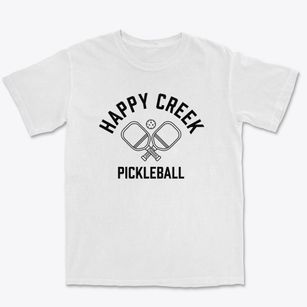 Happy Creek Virginia Pickleball Premium Heavyweight T-shirt