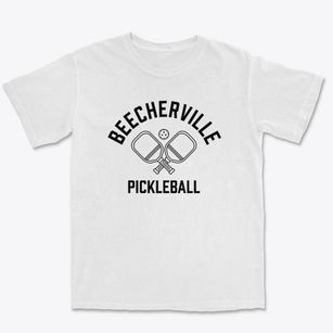 Beecherville New York Pickleball Premium Heavyweight T-shirt