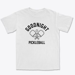 Goodnight Oklahoma Pickleball Premium Heavyweight T-shirt