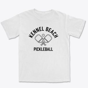 Kennel Beach North Carolina Pickleball Premium Heavyweight T-shirt