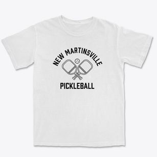 New Martinsville West Virginia Pickleball Premium Heavyweight T-shirt