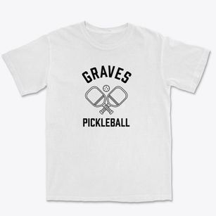 Graves Georgia Pickleball Premium Heavyweight T-shirt