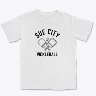 Sue City Missouri Pickleball Premium Heavyweight T-shirt
