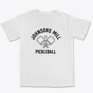 Johnsons Mill North Carolina Pickleball Premium Heavyweight T-shirt