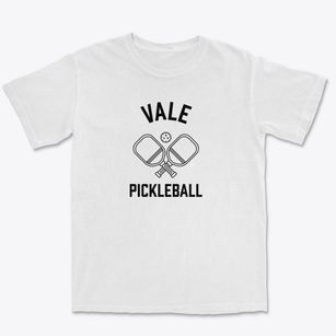 Vale West Virginia Pickleball Premium Heavyweight T-shirt