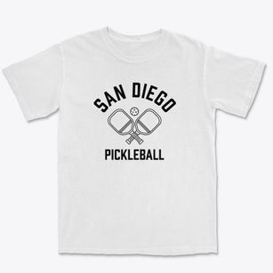 San Diego Texas Pickleball Premium Heavyweight T-shirt
