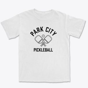 Park City Georgia Pickleball Premium Heavyweight T-shirt
