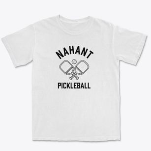 Nahant Massachusetts Pickleball Premium Heavyweight T-shirt