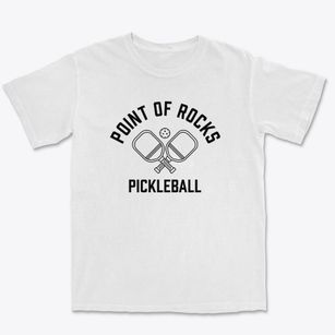 Point Of Rocks Maryland Pickleball Premium Heavyweight T-shirt