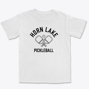 Horn Lake Mississippi Pickleball Premium Heavyweight T-shirt