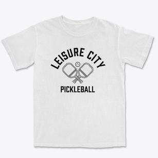 Leisure City Florida Pickleball Premium Heavyweight T-shirt