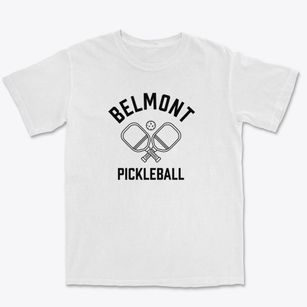 Belmont Massachusetts Pickleball Premium Heavyweight T-shirt