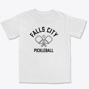 Falls City Oregon Pickleball Premium Heavyweight T-shirt