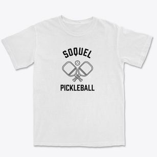 Soquel California Pickleball Premium Heavyweight T-shirt