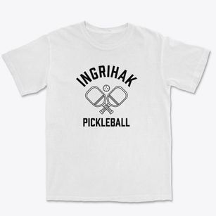 Ingrihak Alaska Pickleball Premium Heavyweight T-shirt