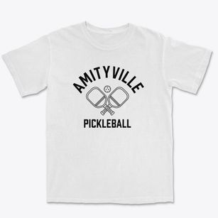 Amityville New York Pickleball Premium Heavyweight T-shirt